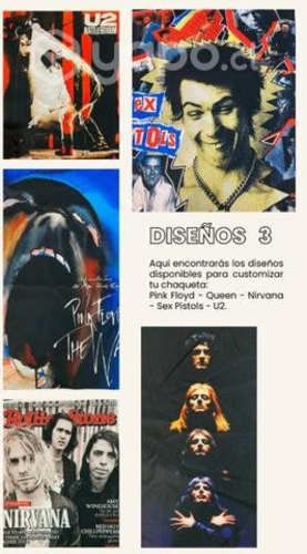 Chaquetas de bandas de Rock y cine vive tu estilo