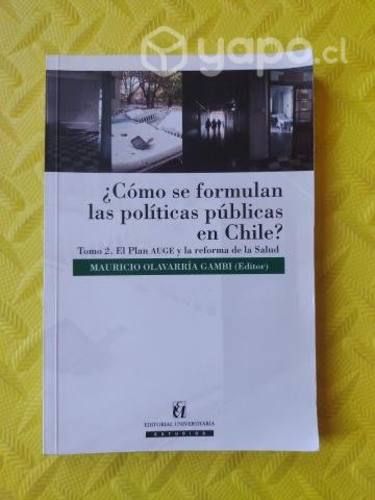 Cómo se formulan las políticas públicas en Chile