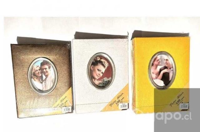Album Libro Para 100 Fotos 15x20 Cms X3