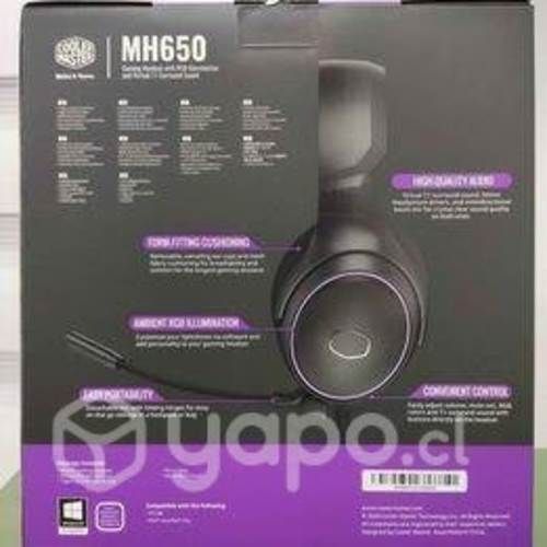 Audífonos Gamer Cooler Master MH650