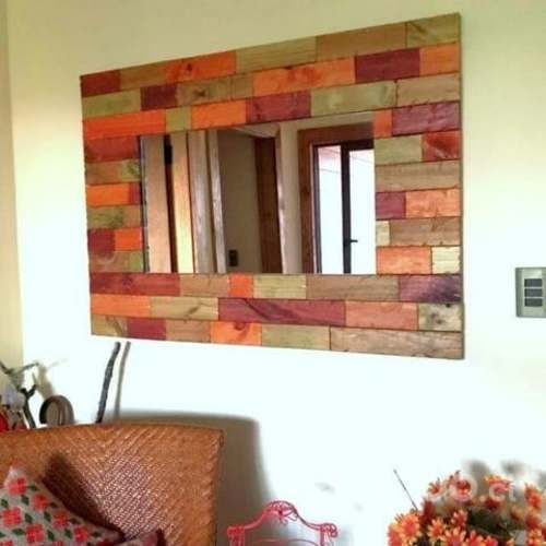 Espejo de madera 140x80