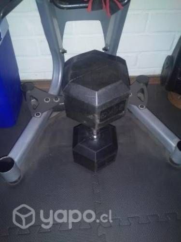Mancuerna hexagonal 25 kgs