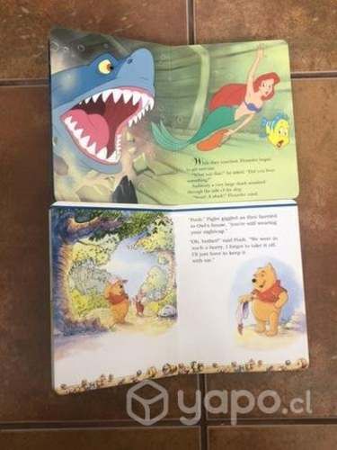 Pack 2 libros disney en ingles