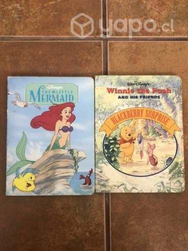 Pack 2 libros disney en ingles