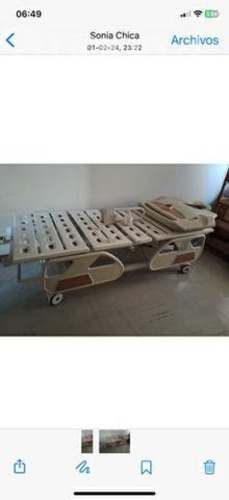 Cama clínica usada sin colchón en muy buen estado