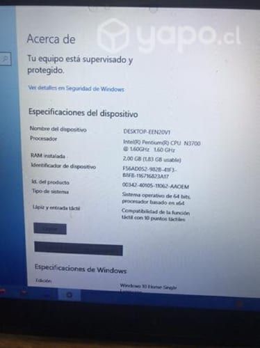 Computador tablet 2en1