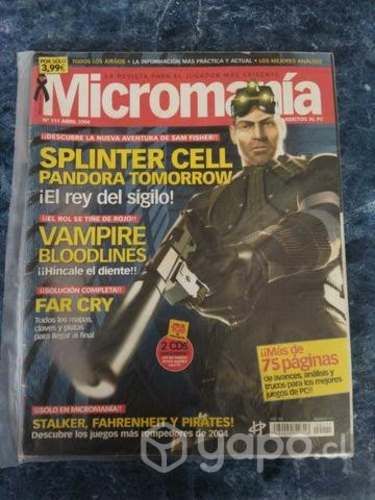 Revista Micromania N° 111 Año 2004
