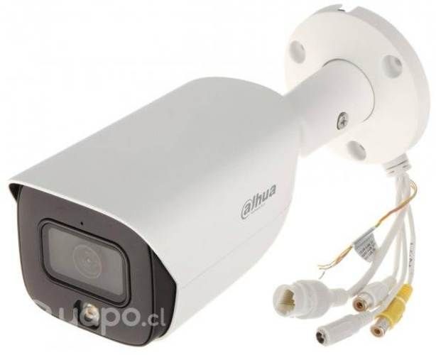 Bullet dahua ip poe 4mp 3.6mm metálica micrófono