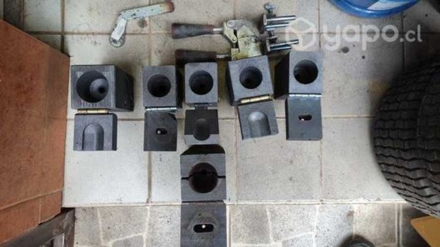 Molde grafito para mallas de tierra