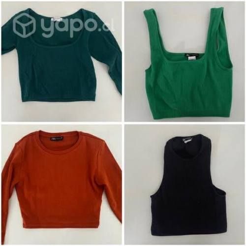 4 polleras Zara x