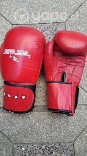 Box guantes rojos super star