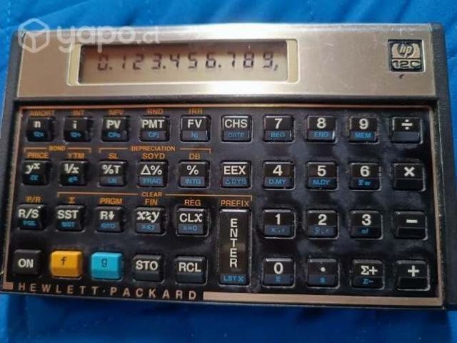 Calculadora HP 12c ,buena bonita y barata con e st