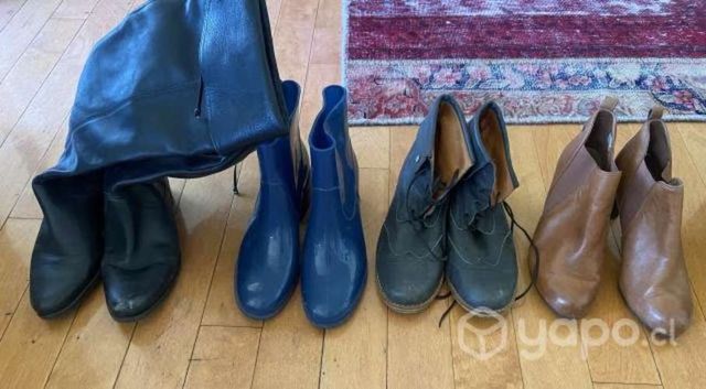 Zapatos y botas 9 pares