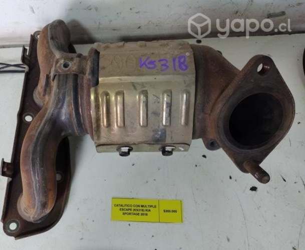 Catalitico C/Multiple Escape (KS318) Kia Sportage