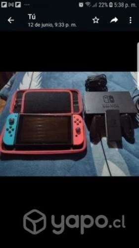 Preciosa consola Nintendo switch