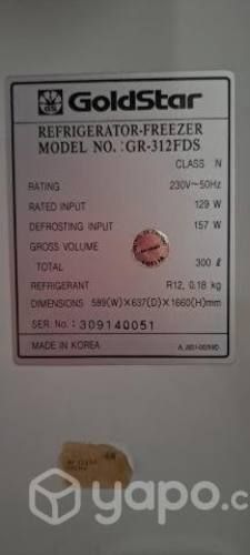 Refrigerador 300 L GoldStar (LG)
