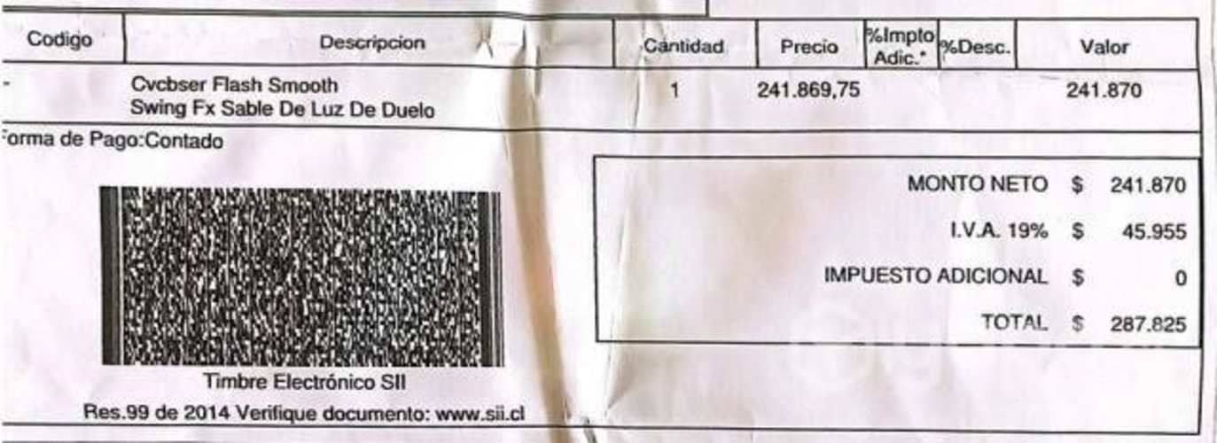 Sable de luz Flash smooth