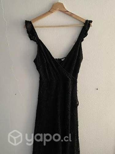 Vestido negro largo Nicopoly