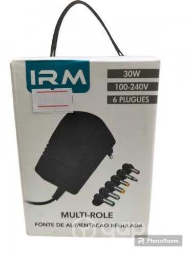 Adaptador multi-role 30w 100-240v 6plugues