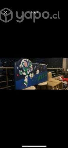 Respaldo para cama plaza 1.5