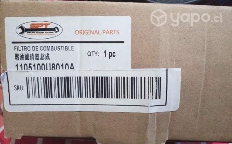 Filtro de combustible jac s3