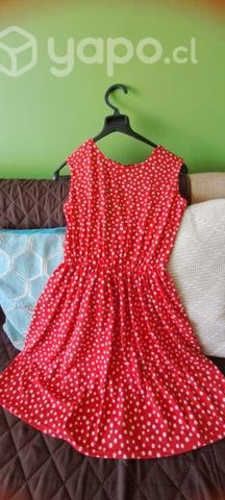 Vestido corto estampado