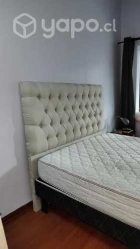 Cama de 2 plazas Rosen + Respaldo