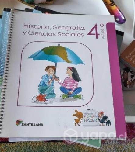 Historia, Geografía y Ciencias Sociales 4° Básico