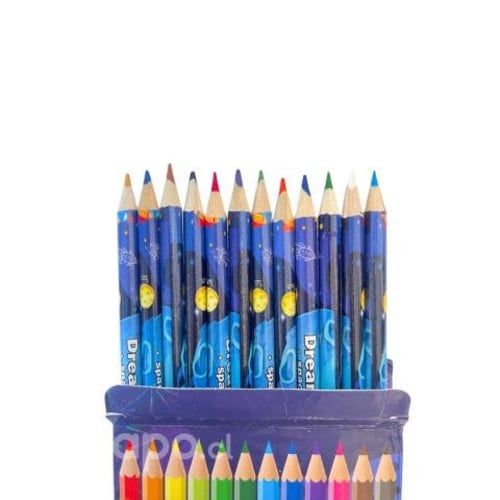 Lapices Set 12 Colores Diseño Infantil Escolar