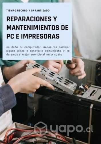 Mantenimiento y Reparacion de Computadores