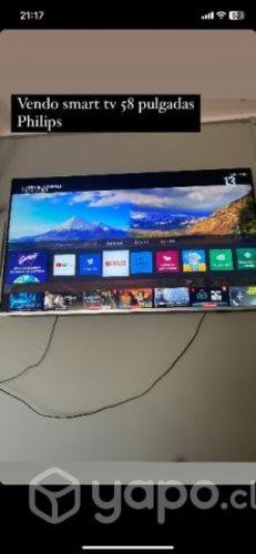 TV smart tv 58 pulgadas marca Philips