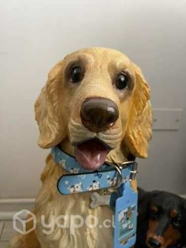 Estatuas de Perros salchicha y golden