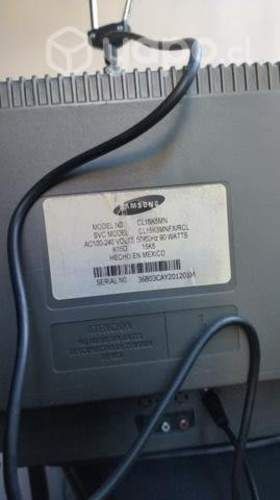 Tv color vintage 14 pulgadas con control remoto