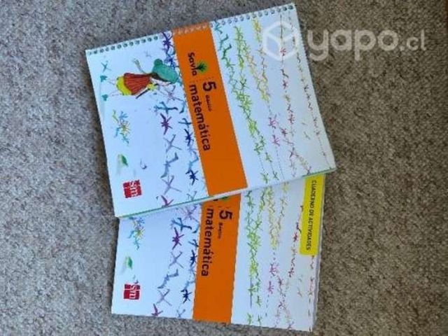 Vendo libro de matemáticas 5 básico