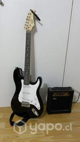 Guitarra Eléctrica y amplificador