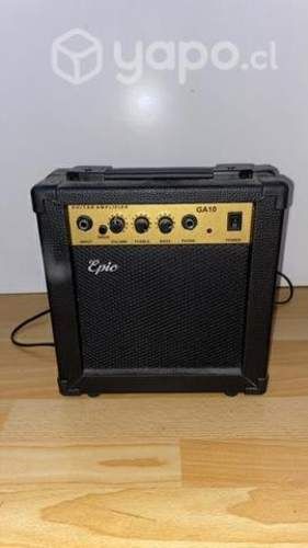 Guitarra Eléctrica y amplificador