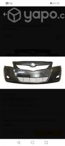 Parachoque yaris 2006-2013 sedan