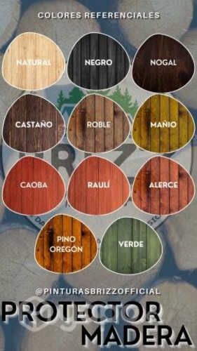 Protector de madera base agua