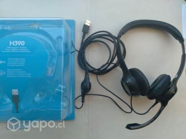 Auriculares Logitech H390 USB para PC Notebook