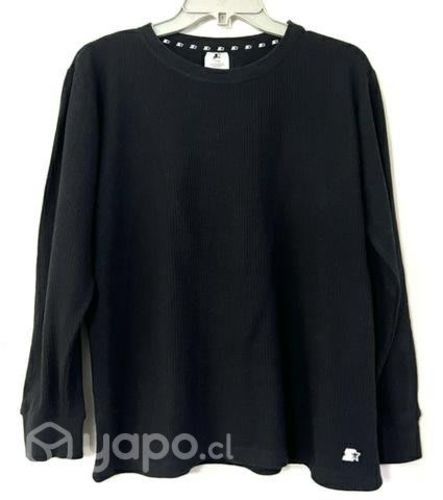 Polera Elasticada Marca Starter Talla M/L Negro