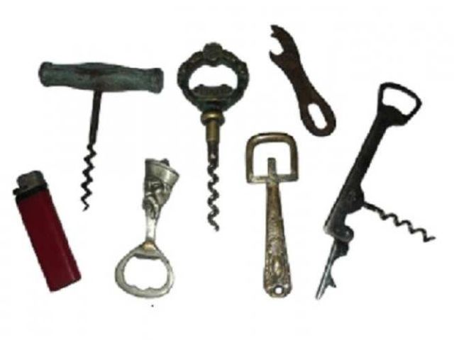 6 Antiguos Destapadores De Botellas