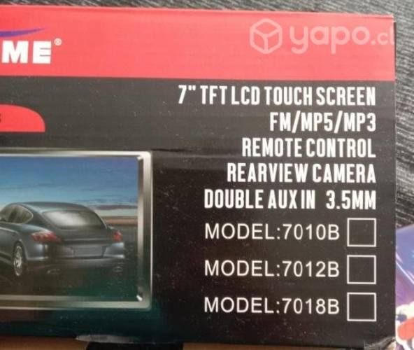 Autoestéreo Bluetooth 7010b Mirror Link Multimedia