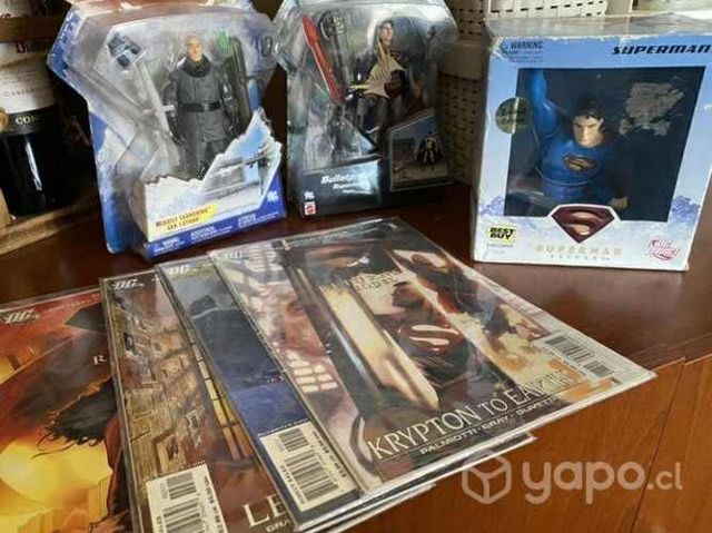 Superman Returns - comics Precuela,Busto y Figuras