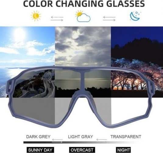Lentes fotocromáticos Polarizados Ciclismo Running