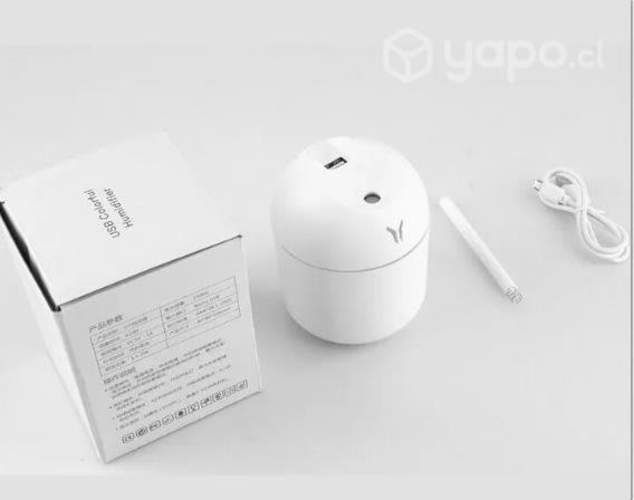Mini humidificador de aire ultrasónico blanco