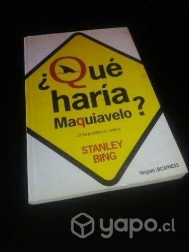 Libro Qué haría Maquiavelo Stanley Bing