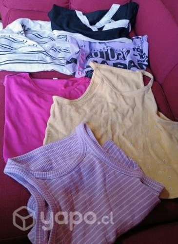 Lote de poleras