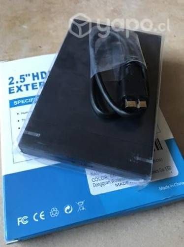 Cofre para disco duro ó Ssd fácil instalación