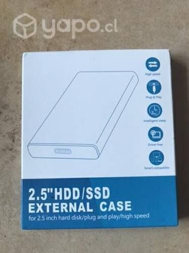 Cofre para disco duro ó Ssd fácil instalación