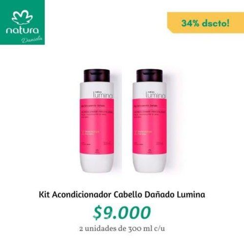 Kit Acondicionador Cabello Dañado Lumina
